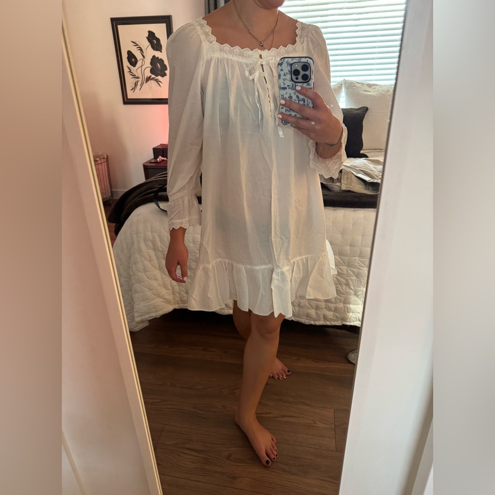 Victoria's Secret vintage white nightgown style dress
